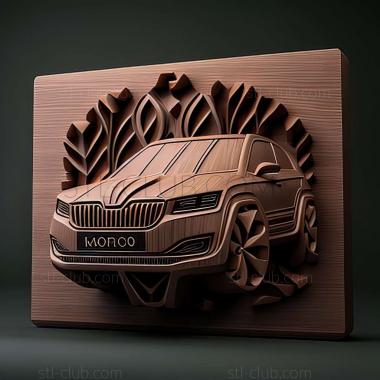 3D мадэль koda Karoq (STL)